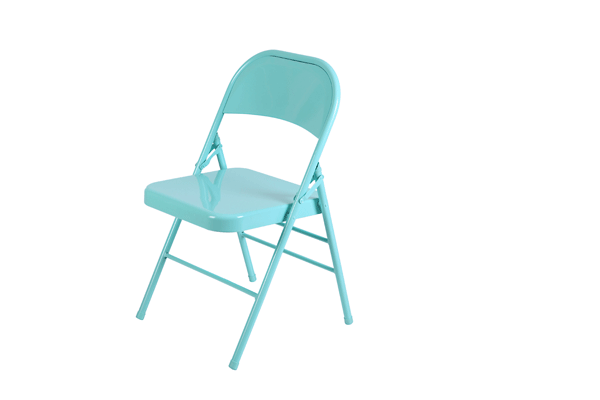 鐵椅 EBC-309AS(粉綠色）